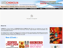 Tablet Screenshot of chemolin.net